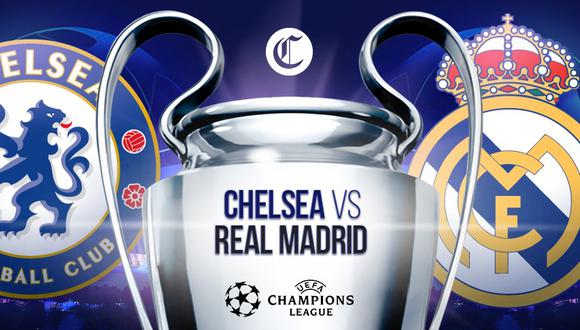 MIRA - Real Madrid vs. Chelsea vía Sky Sport y ESPN por Champions | Foto: Diseño EC