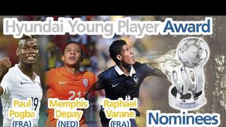 Brasil 2014: los nominados al mejor jugador joven del Mundial