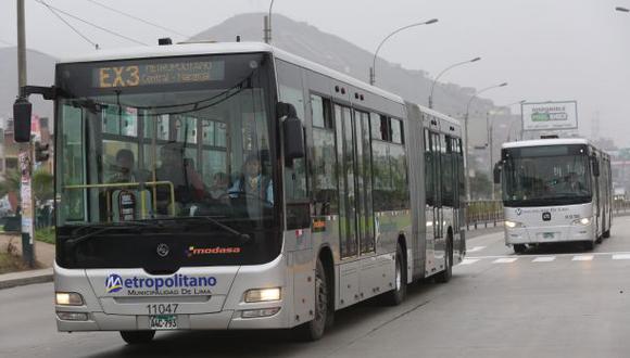 Buses del Metropolitano tendrán cámaras de vigilancia externas