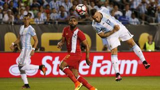 Argentina vs. Panamá: Otamendi anotó el 1-0 con gran cabezazo