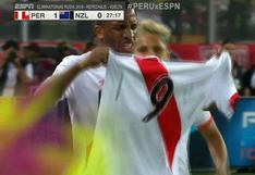 Jefferson Farfán dedicó su gol a Paolo Guerrero con emotivo gesto
