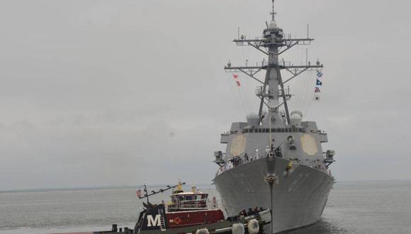 El USS Mason, el destructor estadounidense que navega y vigila las costas de Yemen (Foto: Public.Navy.Mil)