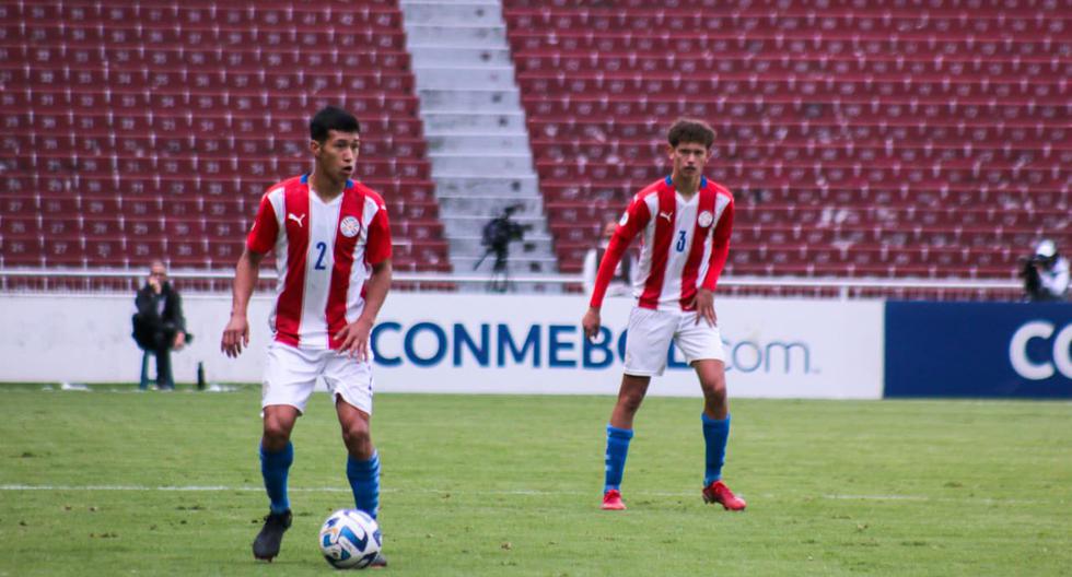 Paraguay y perdió 2-3 ante Brasil por la fecha 2 del Hexagonal Final del Sudamericano Sub 17.