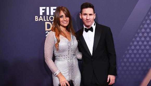 Lionel Messi: el romántico beso de su pareja por San Valentín
