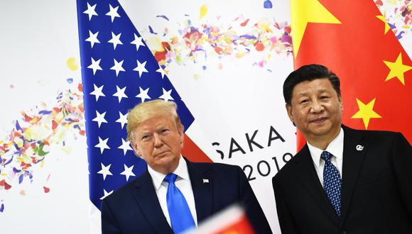 Donald Trump dijo el jueves que hace un tiempo que no habla con su par Xi Jinping. (Foto: Brendan Smialowski / AFP)