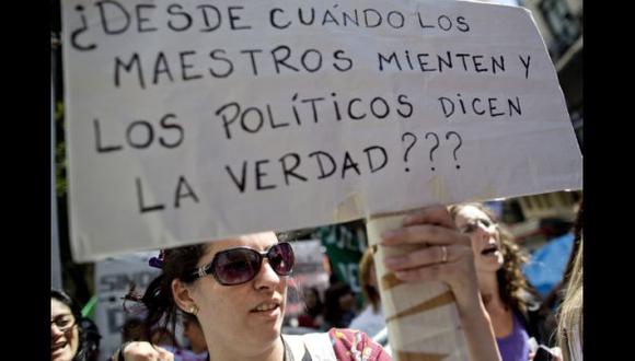Argentina: Los profesores deponen huelga después de 17 días