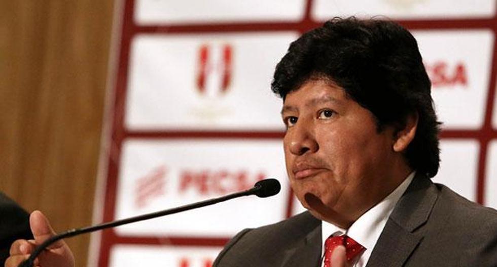 Edwin Oviedo, presidente de la FPF, expuso la posición final de la Selección Peruana a poco tiempo de conocerse el fallo del TAS sobre el caso de Bolivia. (Foto: FPF)