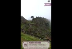 Machu Picchu entre los videos de viajeros que presentó Snapchat