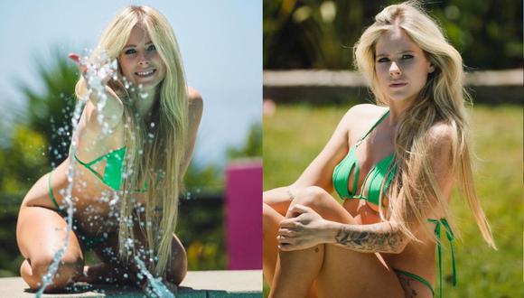 Avril Lavigne causa furor en redes sociales al posar en bikini. (Foto: Instagram)
