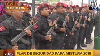 Mistura 2015: policía dispuso 200 agentes para resguardar feria