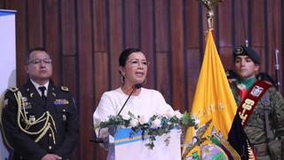 Destituyen a la presidenta del Congreso de Ecuador por incumplimiento de funciones
