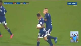 Sporting Cristal vs. Cienciano: Emanuel Herrera anotó de cabeza el 2-2 | VIDEO 