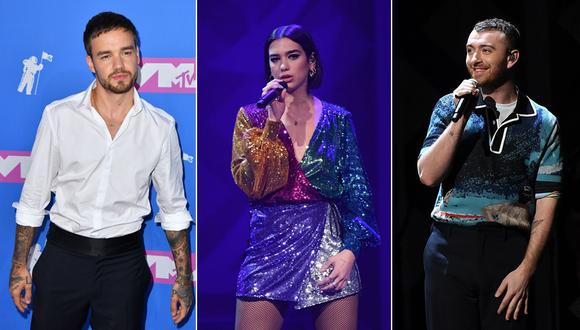 Liam Payne, Dua Lipa y Sam Smith entre los nominados a los Brit Awards 2019. (Fotos: Agencias)