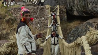 Cusco: restauraron Q’eswachaka, el último puente colgante inca en Perú que colapsó durante la pandemia | VIDEO