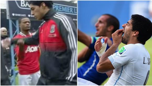 Luis Suárez vs. Giorgio Chiellini, Patrice Evra y Juventus