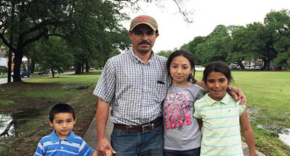 Melvin Vásquez podrá quedarse en Estados Unidos junto a sus tres hijos. (Foto: elheraldo.hn)