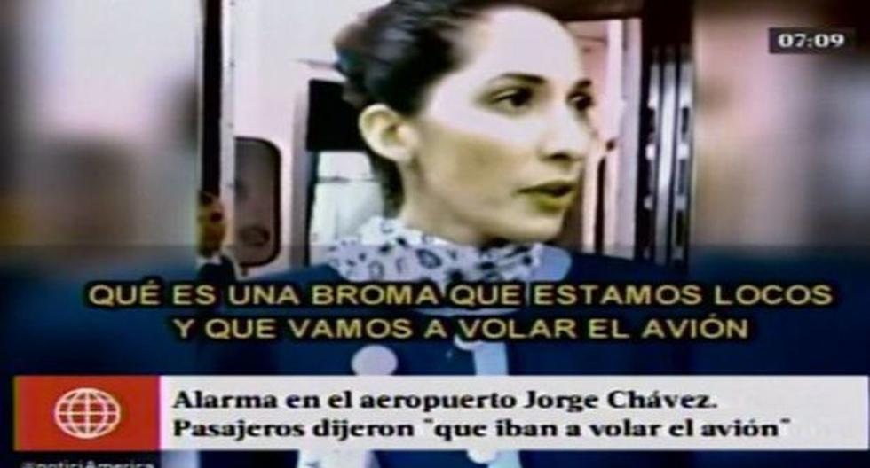 Pasajeros amenazaron con volar un avión en aeropuerto Jorge Chávez. (Video: América Noticias)