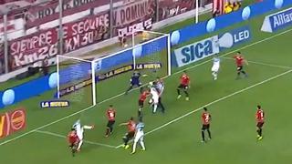 Racing vs. Independiente EN VIVO: Alejandro Donatti marcó 1-0 en clásico con potente cabezazo | VIDEO
