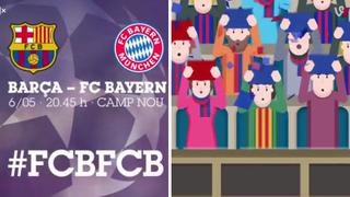 Barcelona: mira el mosaico que mostrará el Camp Nou ante Bayern