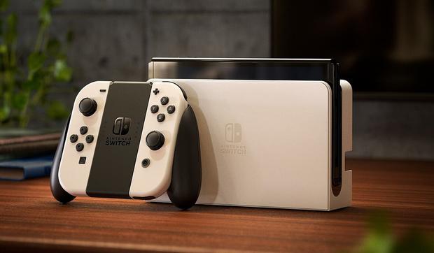 La Nintendo Switch OLED es la versión más moderna de la popular consola. (Foto: Nintendo)