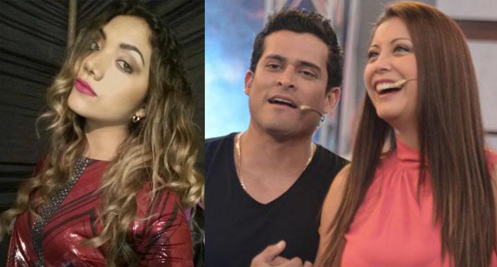 La bailarina de Christian Domínguez se pronunció tras enterarse de la ruptura del cantante y Karla Tarazona. (Foto: Facebook)
