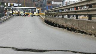 Cauce del río Rímac a la altura del puente de la Av. Universitaria será ensanchado