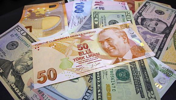 La lira turca aceleró su caída de este viernes al 19% tras el anuncio de Trump. (Foto: AFP)