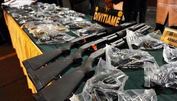 Armas con serie borrada: en 2014 se incautaron 4.000