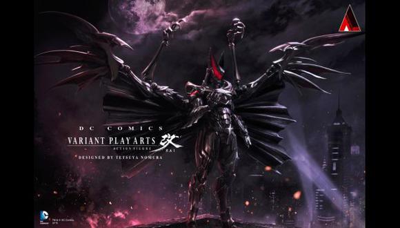 Mira lo que el diseñador de Final Fantasy le hizo a Batman