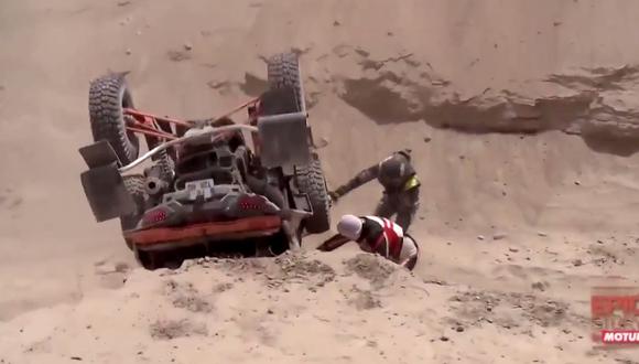 El Dakar 2020 presenta un sin fin de problemas para los competidores y así padecen para poder salir de ellos. (Video: Twitter)