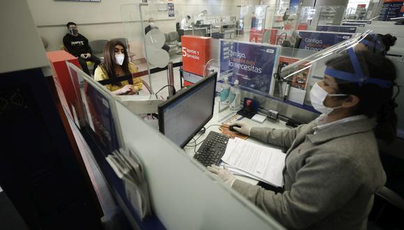 El BCP, fue el primero en anunciar la reanudación de atención en sus establecimientos a nivel nacional. (Foto: Leandro Britto / GEC)