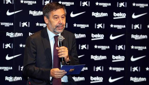 Josep Maria Bartomeu se defendió de las críticas por su gestión del FC Barcelona. (Foto: EFE)