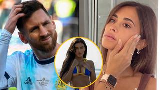 ¿Messi y Antonela en crisis matrimonial? Modelo brasileña difunde supuestos chats con ‘Leo’