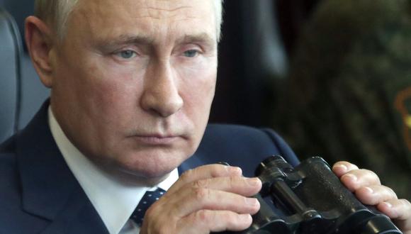 Vladimir Putin dirigirá el sábado ejercicios militares de Rusia con misiles balísticos y de crucero cerca de Ucrania. (SERGEI SAVOSTYANOV / POOL / AFP).