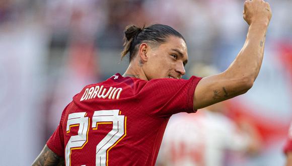 Hat-trick de Darwin Núñez para el 4-0 de Liverpool vs. RB Leipzig. (Foto: Liverpool)