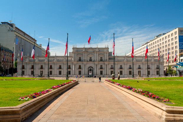 Palacio de La Moneda ou le palais du gouvernement du Chili.  (Photo : Shutterstock)