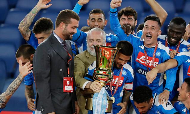 Napoli venció a la Juventus en la final de la Copa Italia | Foto: AP/EFE/AFP