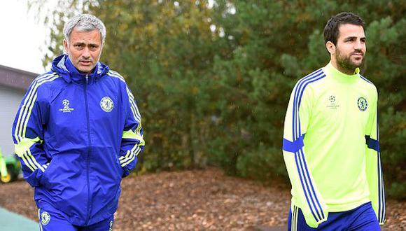 Cesc Fábregas no dudo en destacar el trabajo de José Mourinho y lo coloca como uno de los mejores técnicos a nivel mundial.