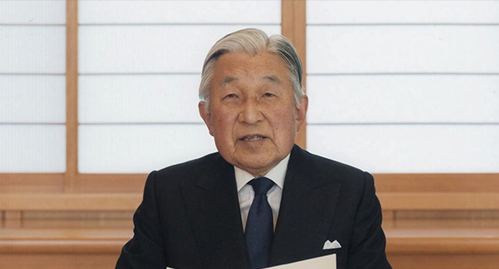 El emperador Akihito de Japón planteó su deseo de abdicar. (Foto: EFE)