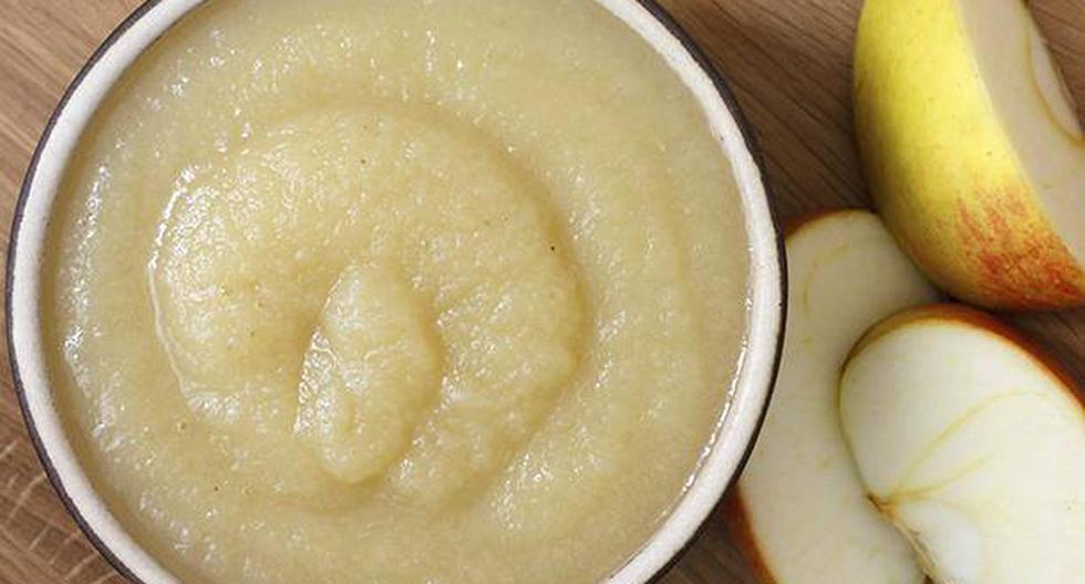 Aquí te decimos cómo se prepara el puré de manzanas (foto: iStock)