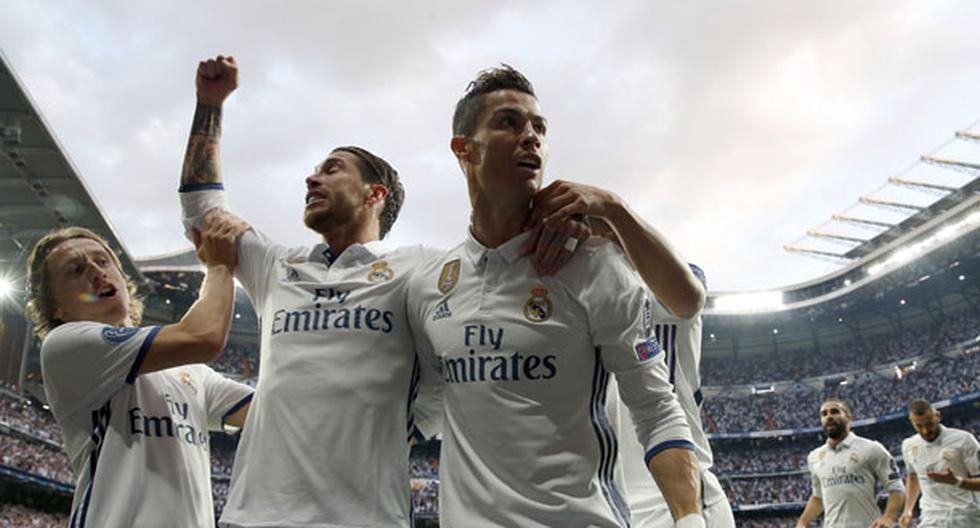 Cristiano Ronaldo marcó tres goles ante Atlético Madrid | Foto: EFE
