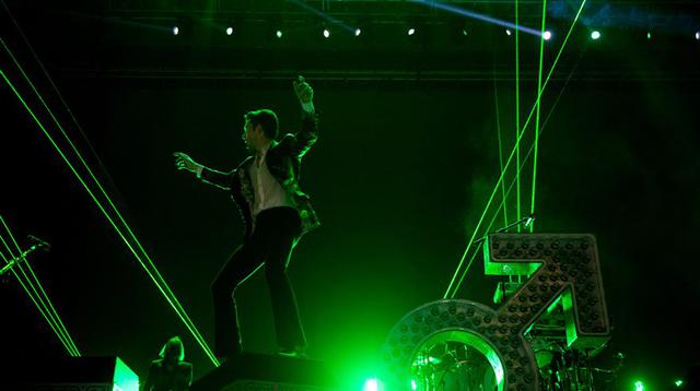 The Killers en Lima. (Foto: Difusión)