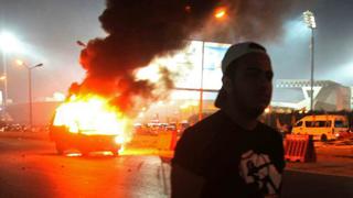 Egipto: 25 muertos en choques entre hinchas de fútbol y policía