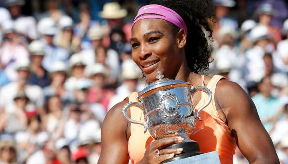 Serena Williams venció a Safarova y se coronó en Roland Garros