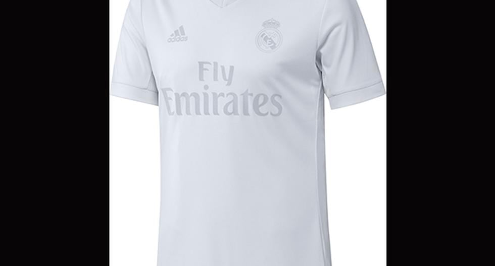 Esta es la flamante camiseta del Real Madrid que será estrenada este fin de semana en la Liga Española (Foto: adidas)