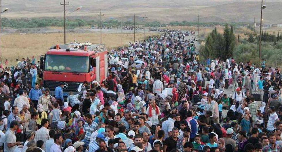 Más de cinco mil sirios cruzan la frontera cada día. (Foto: unhcr.org)