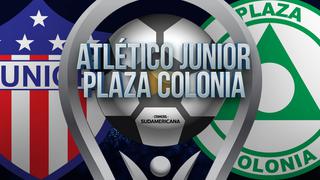 Junior vs. Plaza Colonia vía DirecTV Sports: igualan sin goles el choque por la Copa Sudamericana 2020  