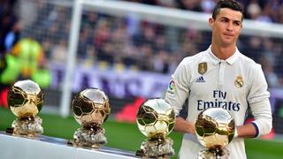 Cristiano Ronaldo ofreció su cuarto Balón de Oro al Bernabéu