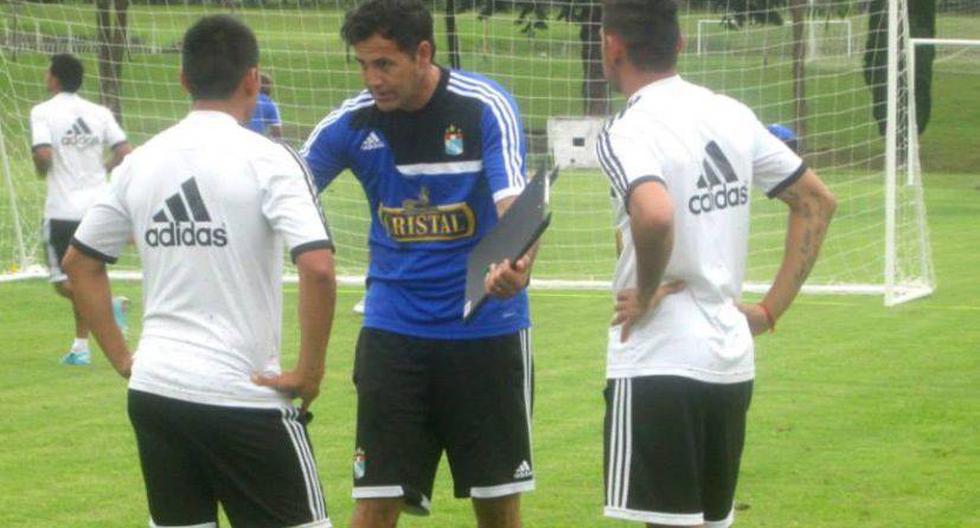 Ahmed en el &uacute;ltimo entrenamiento del club rimense. (Foto: Sporting Cristal)