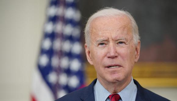 El presidente de Estados Unidos, Joe Biden, pidió al Congreso prohibir las armas de asalto tras el tiroteo en un supermercado de Boulder, de Colorado.  (Foto: MANDEL NGAN / AFP).